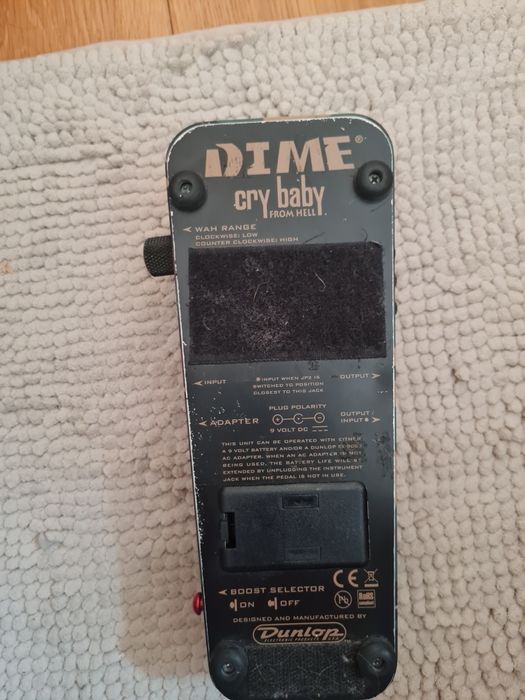 Dunlop Wah Wah Dime Cry Baby