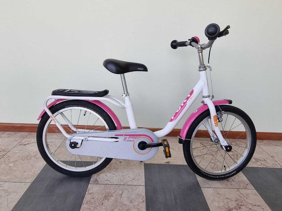 Rowerek dziecięcy Puky Steel 18 - Biały  - koła 18"