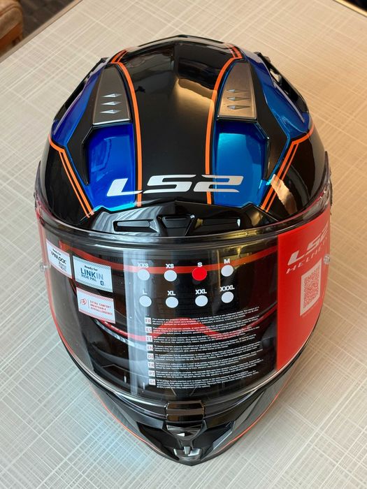 Capacete NOVO LS2 Challenger Carbon/Kevlar (40% DESCONTO) Tam S