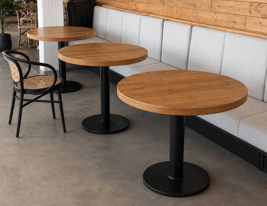Stolik, stół do jadalni, restauracji, lokalu fi 60 - PRODUCENT - 5 lat gwarancji
