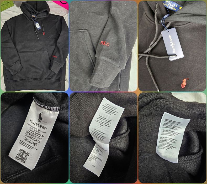 Bluza męska kaptur Lacoste maly znaczek Ralph Lauren karl