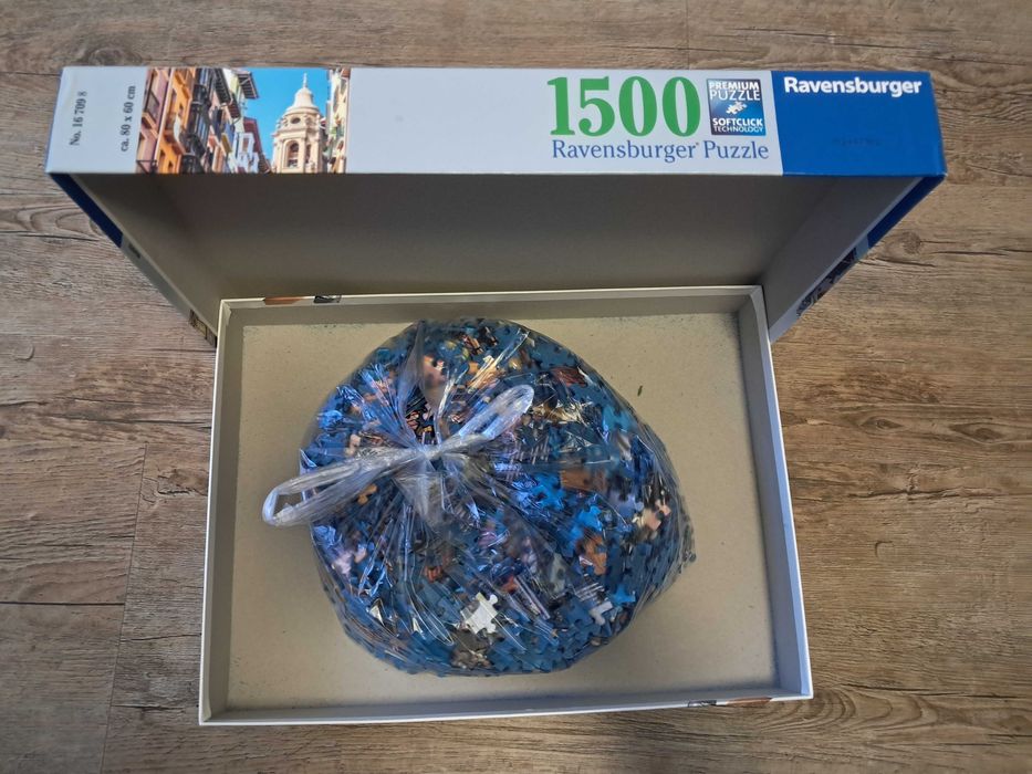 Puzzle Ravensburger - Pamplona - 1500 el - kompletne - stan bdb