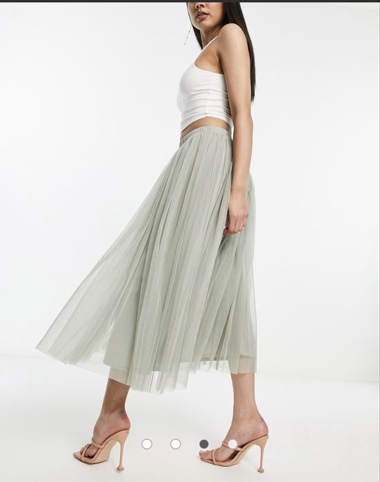 Спідниця юбка мʼята фатин М-L максі