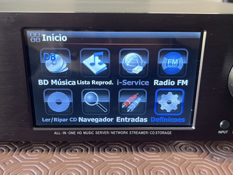 Cocktail Audio x30 - Amplificador Multimédia CD, DAC, FM, Internet Radio, USB com 1TB memória