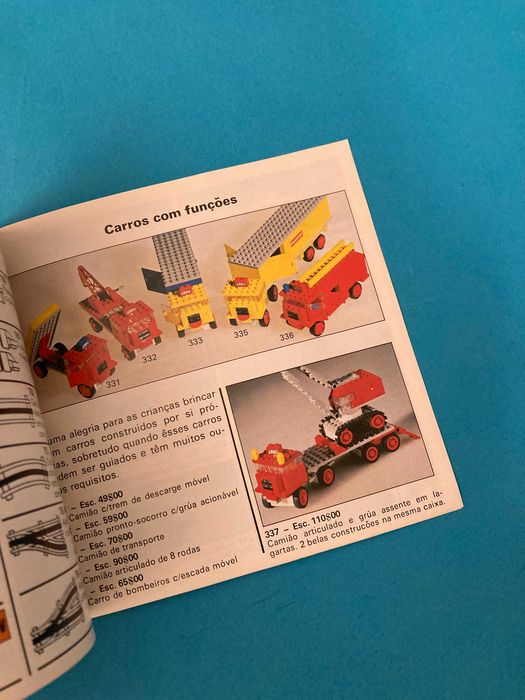 Raro Catálogo da Lego em Português Anos 60/70