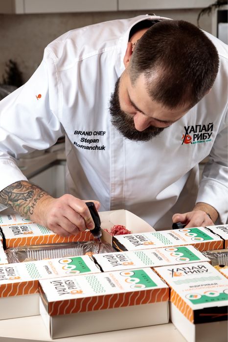 ХАПАЙ РИБУ-прибуткова франшиза доставки суші з окупність до 12 місяців