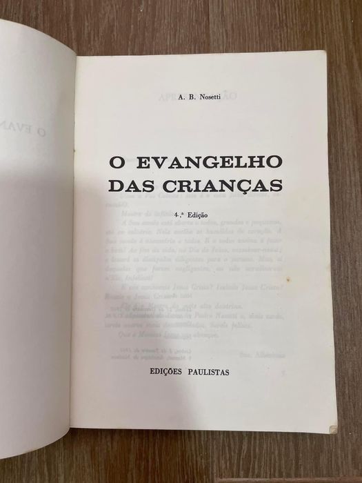 O Evangelho das Crianças - A. B. Nosetti (portes grátis)
