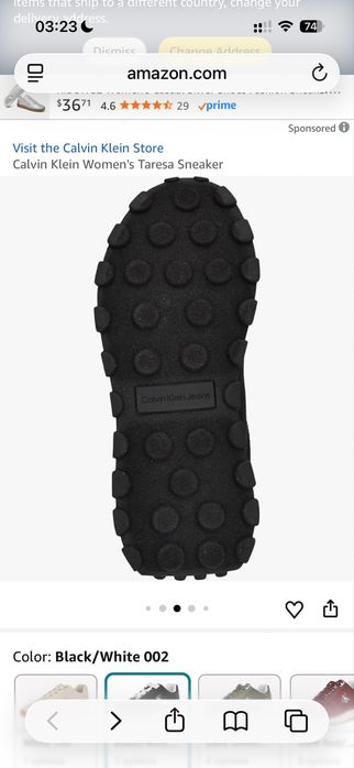 Кроссовки женские Calvin Klein