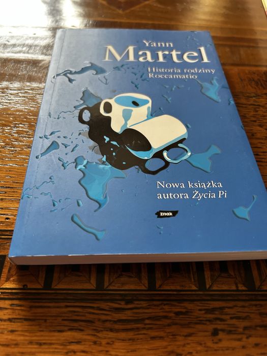 Książka Yann Martel Historia rodziny Roccamatio auto Życia Pi