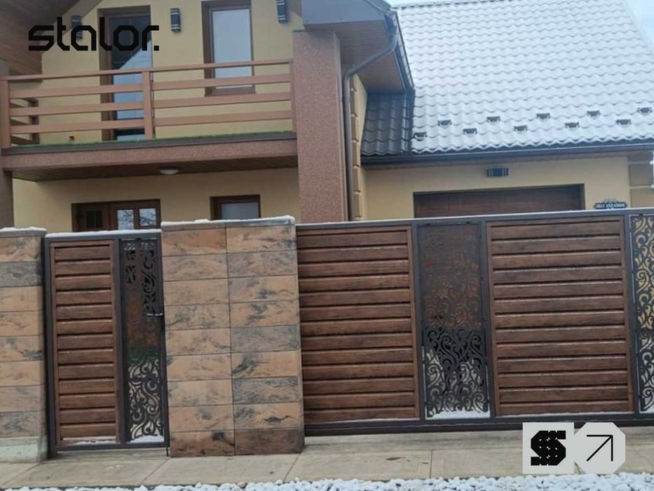 Відкатні ворота з автоматикою. Ворота розпашні та відкатні. Монтаж. Кам'янець-Подільський