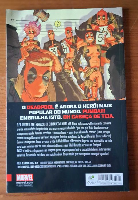Marvel coleção especial Deadpool número 1