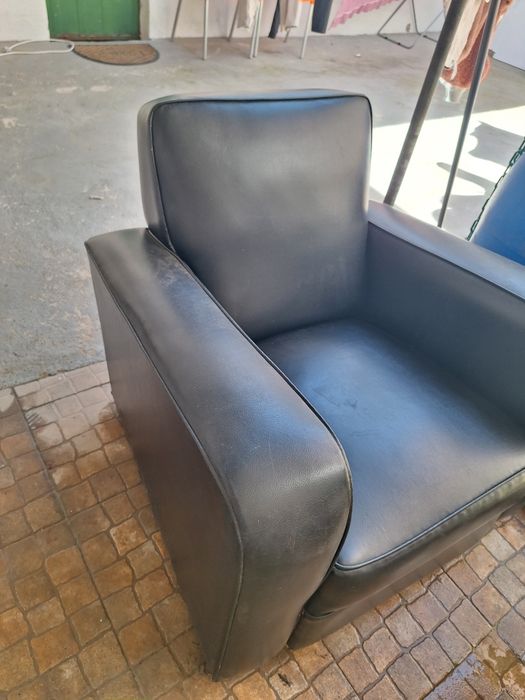 Poltronas de couro