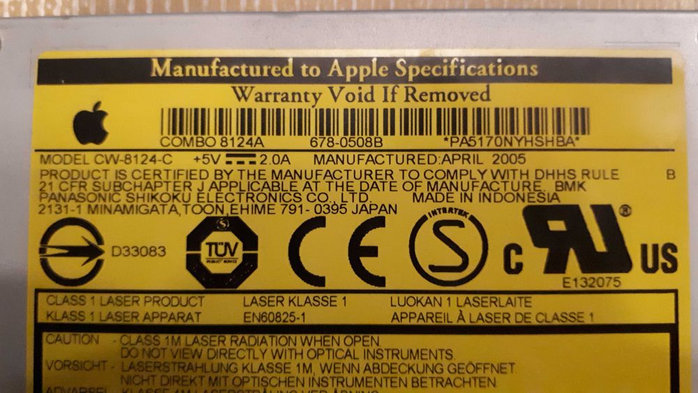 Gravadores DVD para portátil