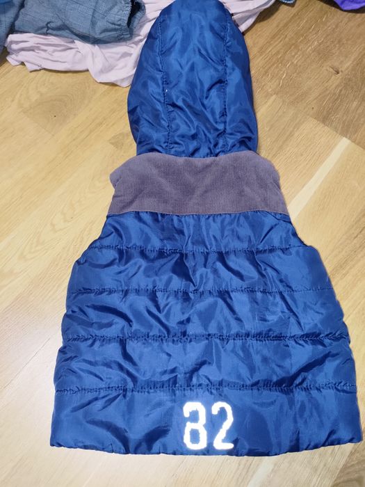 Kamizelka bezrękawnik Lupilu Lidl 86 chłopięca granatowa