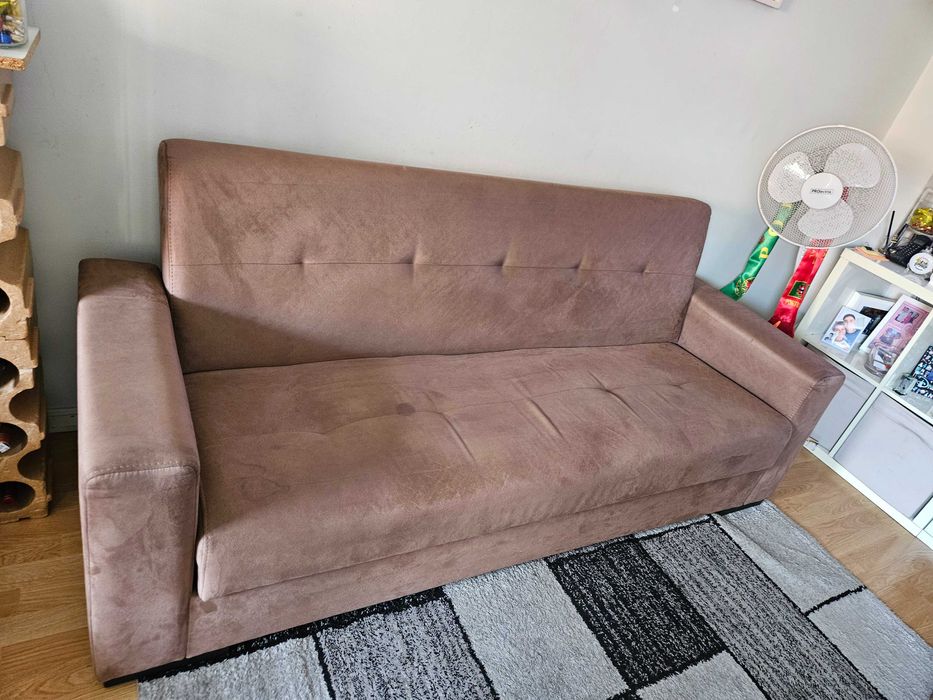 Sofa cama aveludado