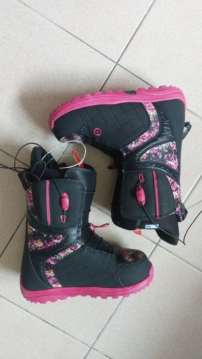 Prancha, fixações e botas snowboard mulher