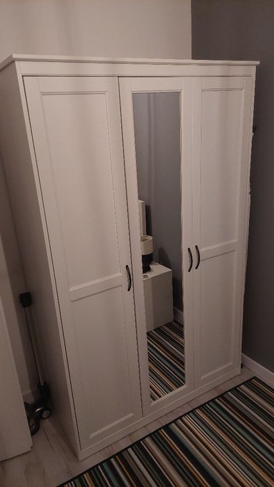 Szafa, biały, 120x60x191 cm