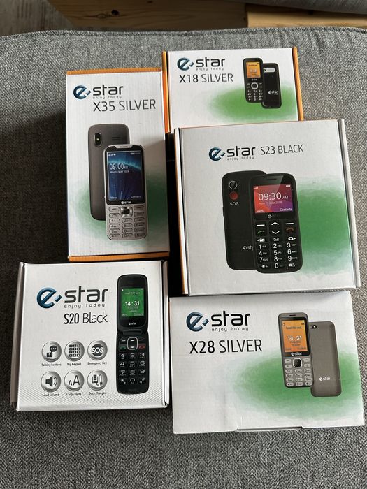 Zestaw 5 telefonów