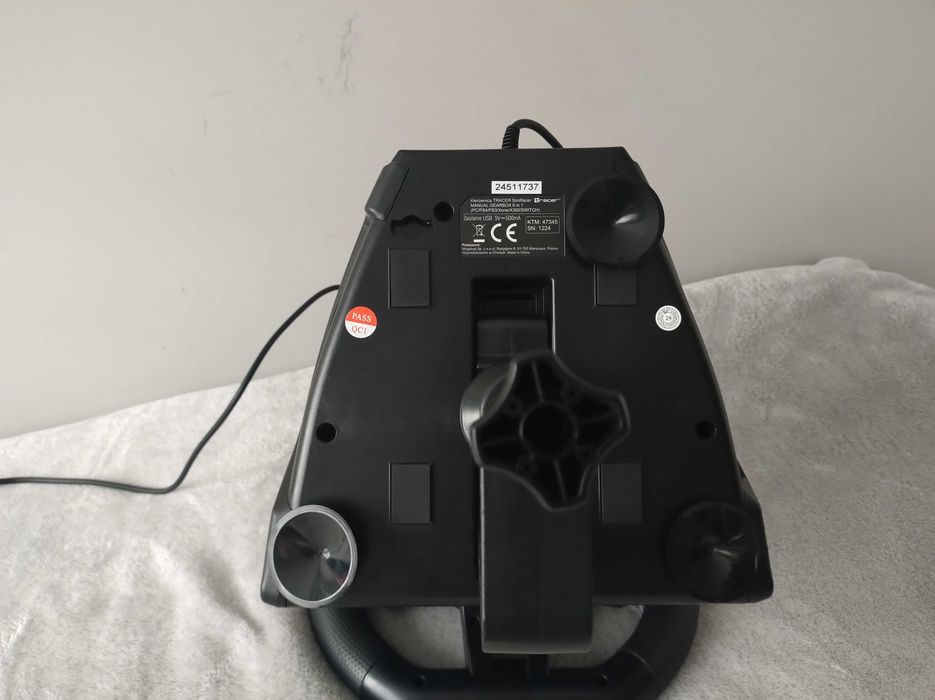 Kierownica TRACER SimRacer MANUAL Gearbox 6 in 1 [Pc/Ps4/Xbox/Switch] + Pudełko
