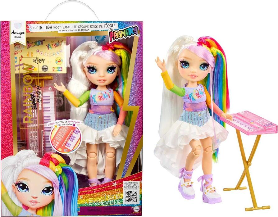 Rainbow High Jr High Rock Band - Amaya, Rainbow 9” Амая