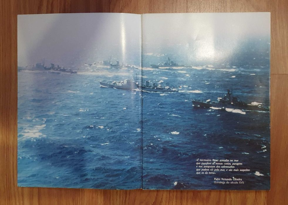 Rara Revista vintage da Marinha Portuguesa, formato A4