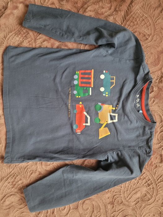T-shirt z długim rękawem bluzki 128