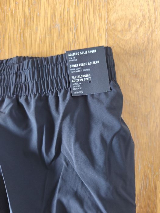 Calções Adidas zero Running split Preto