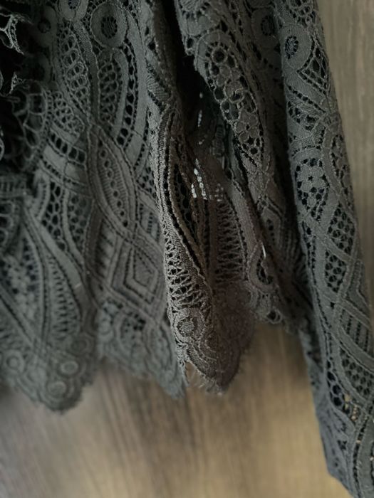 Zara мереживна блуза S