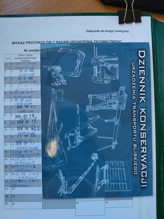 wózek widłowy sztaplarka Clark bardzo mocna 1998  4,5T udzwig