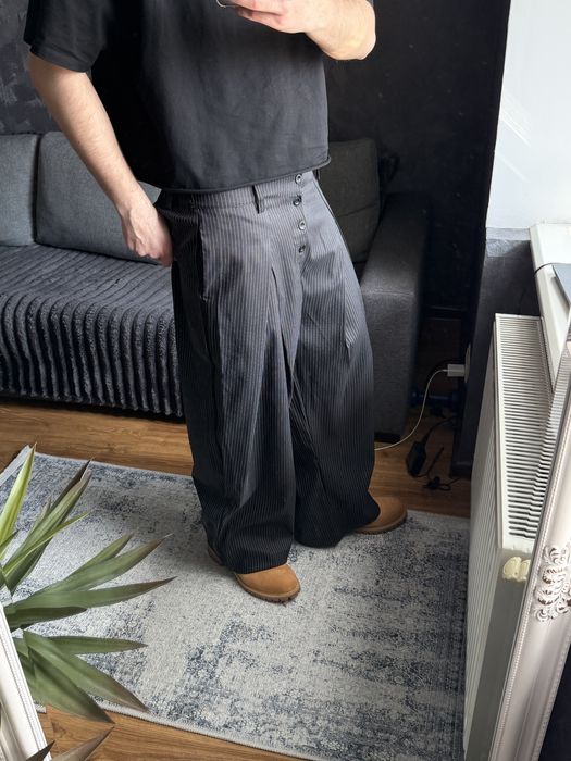 Оверсайз брюки Baggy stripped suit pants Jaded type штани Класичні Оверсайз Брюки в Полоску
