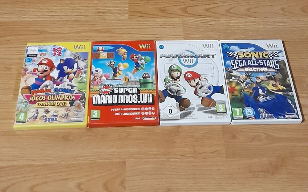 Jogos Nintendo Wii/Wii U - Originais/Completos/Versão PT