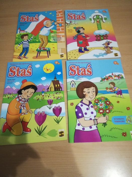 Miesięcznik Staś 6 numerów NOWE