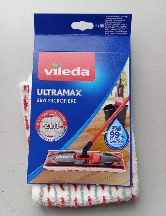 Vileda Ultramax Wkład do mopa płaskiego  100% Orginał