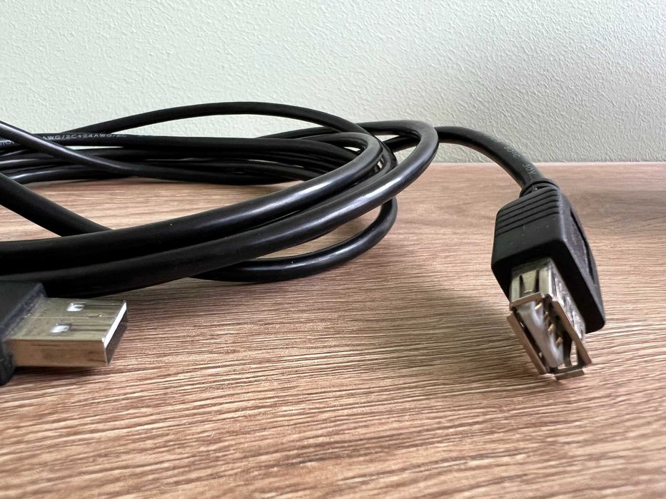 Удлинитель USB PowerPlant UD-3 (3м) Черный