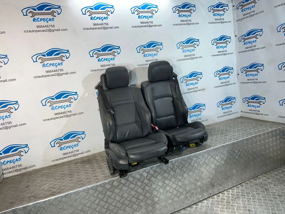 Conjunto Bancos Elétricos Memoria Pele Pack M BMW Serie 3 E93 Cabrio