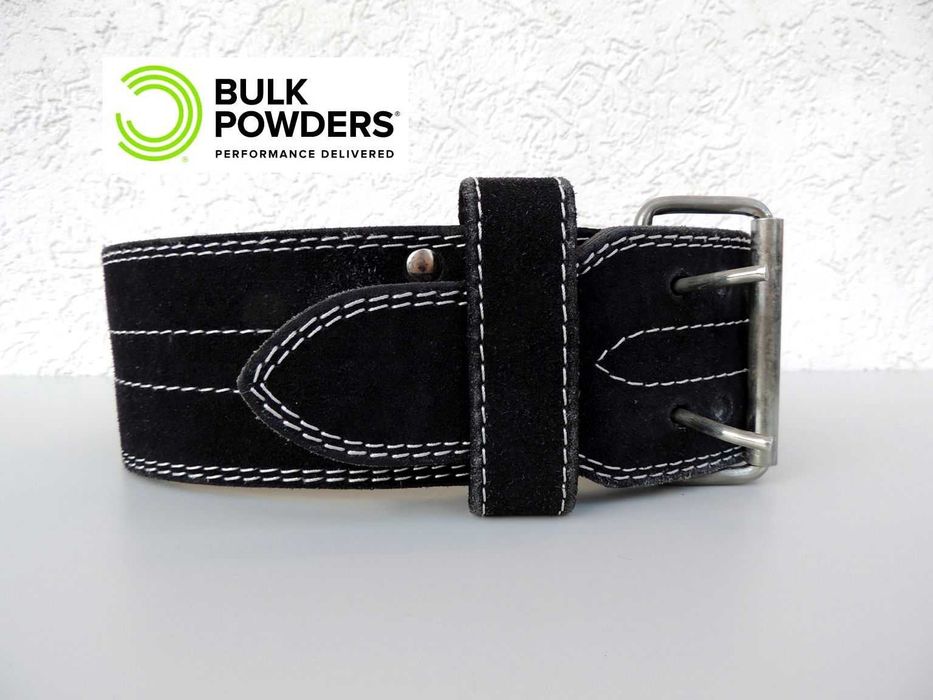 Pas skórzany kulturystyczny do podnoszenia ciężarów "BULK POWDERS"