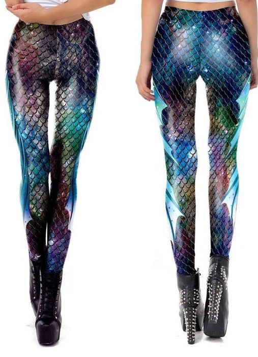 Leginsy Damskie Syrenka