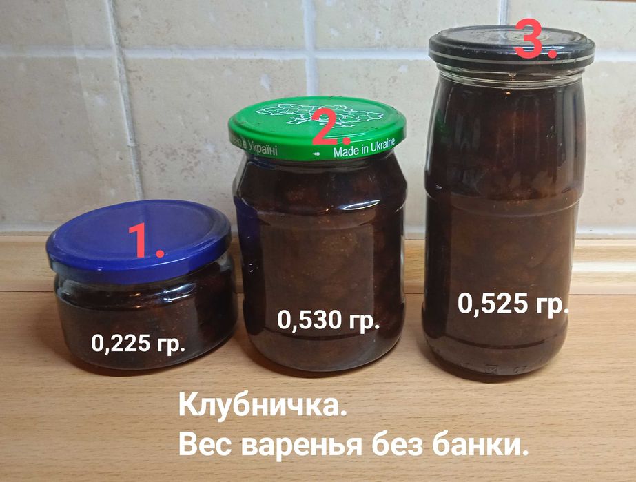 Варенье. Ассортимент.