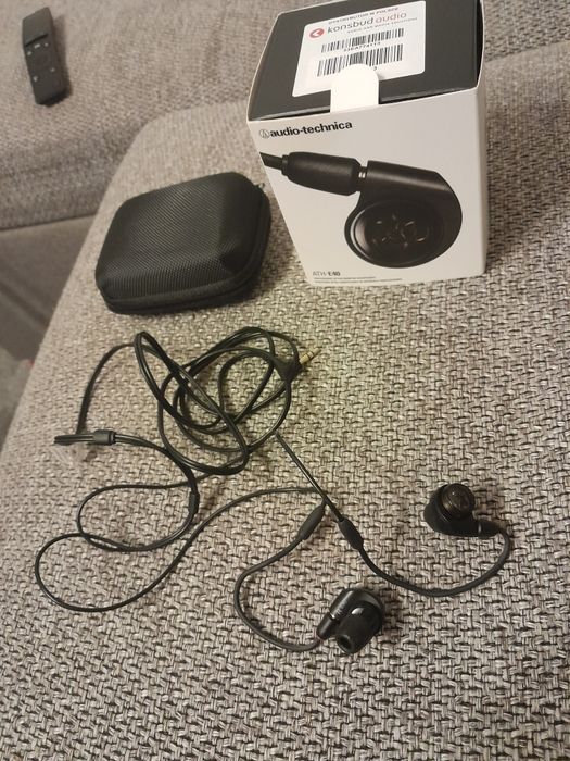 Słuchawki Audio-Technika ATH-E40 monitory idealne na scenę!