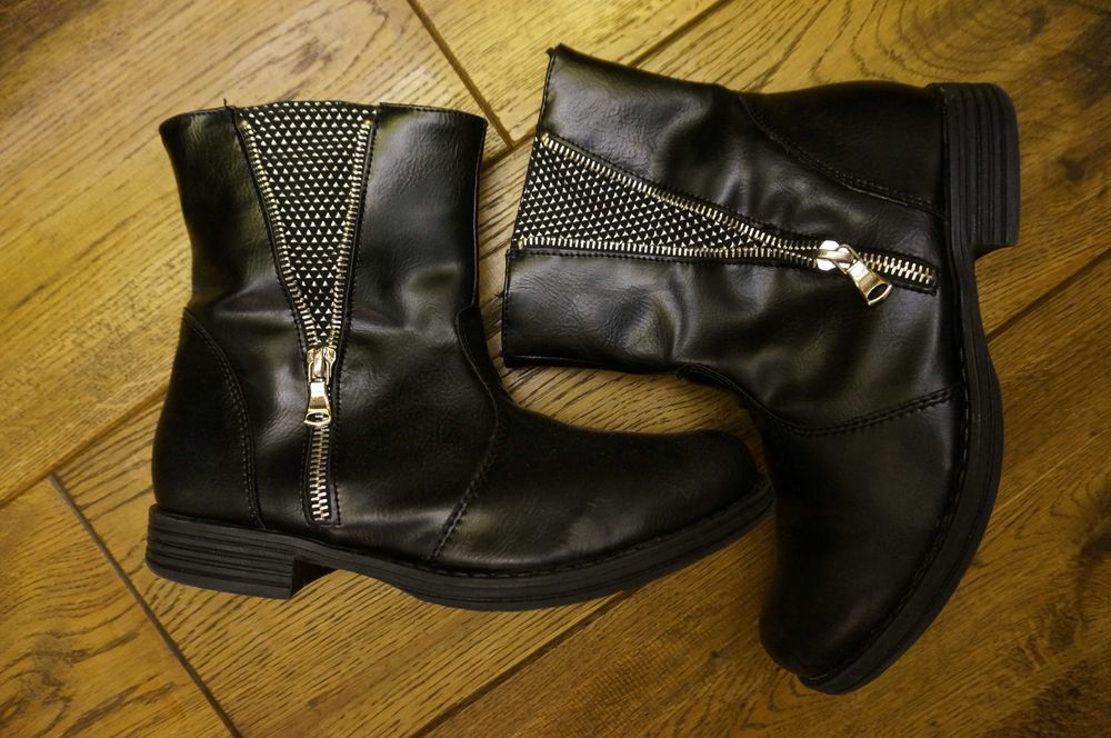 Botki ocieplane zimowe dziewczęce Kornecki rozm.36