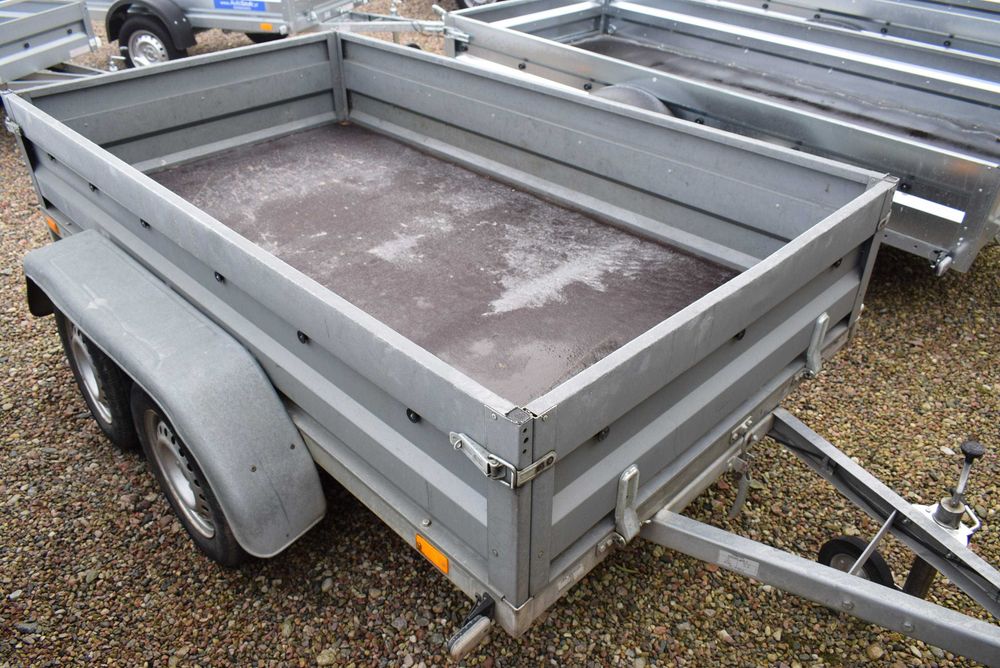 Przyczepa Neptun UŻYWANA 236x129x40 Dwuosiówka, 750 DMC