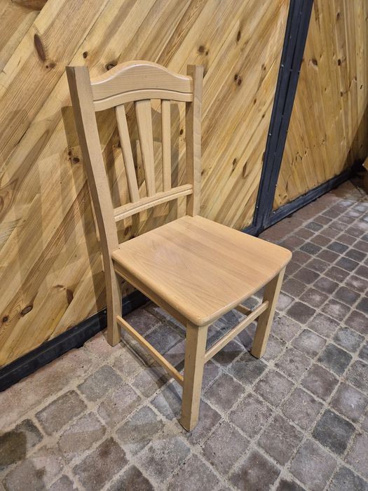 36x Krzesło drewniane jasne  solidne | Bistro | Cafe | Gastro | Dom