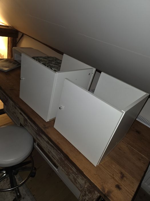 wkłady kallax białe lakierowane 2szt