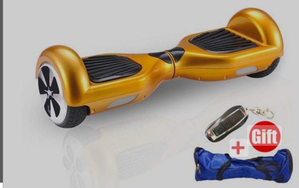 Hoverboard dourada