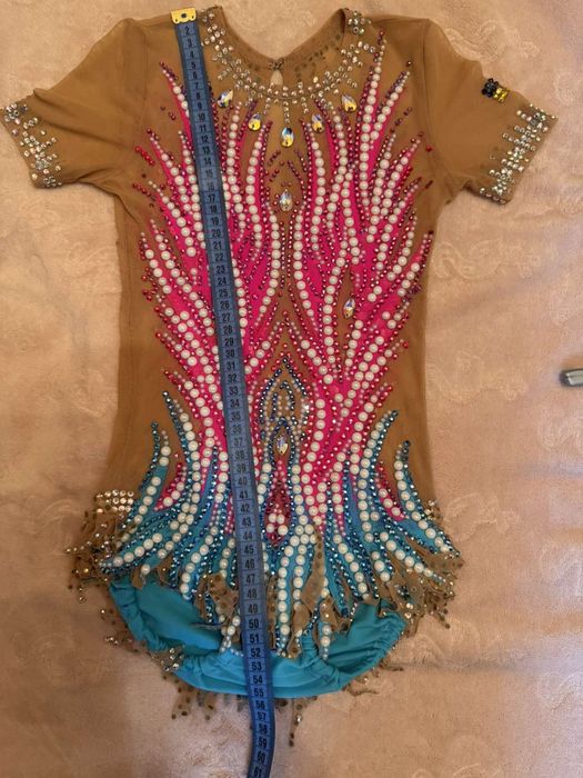 Купальник комбінезон для гимнастики  рост 130-165