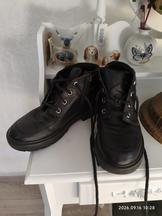 Дитячі шкіряні черевики 34 Clarks