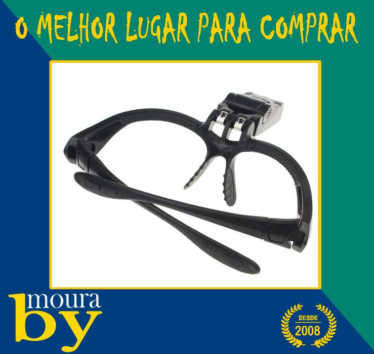 lupa Rightwell tem 5 tipos de lentes