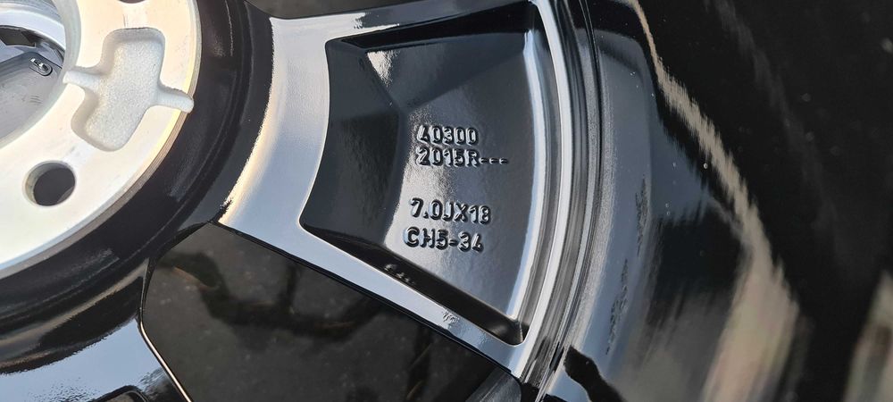 Felgi aluminiowe Renault 18" 5x114,3 7j et34 Dacia Toyota Suzuki itp.