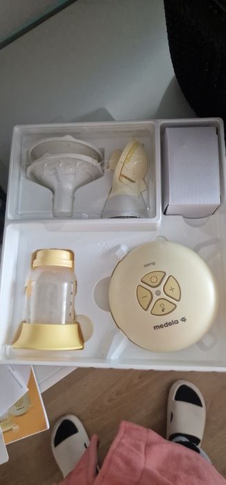 Bomba tira-leite elétrica Medela Swing Flex, em excelente estado