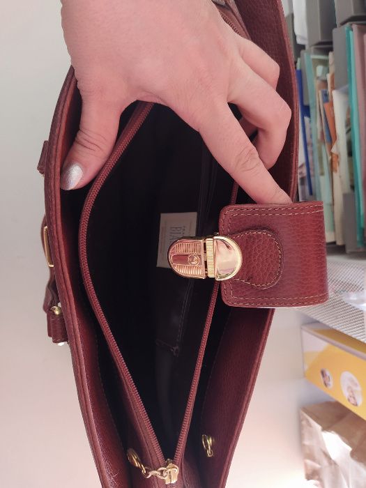 Mala Escritório Francesco Biasia em pele